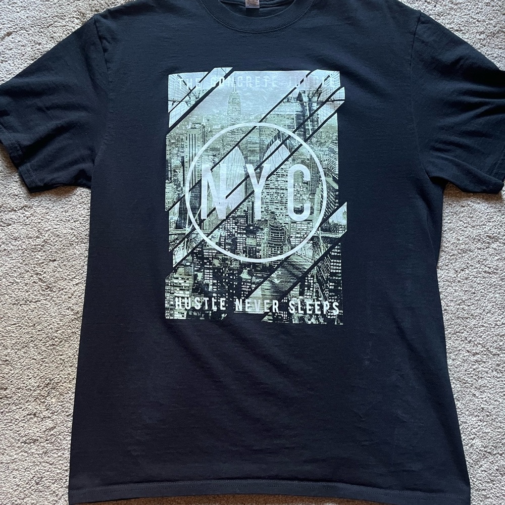 Black Graphic NYC T-Shirt